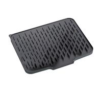 Silicone Dish Drying Mat, Insulation Drain Pad, Tilt Water Diversion, Heat Resistant Protector, Quick Dry Mats for Kitchen, Restaurant, Hotel, Work Area, Sink Station, 15.75 X 12.60 X 0.79 Inches