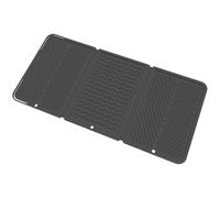 Silicone Dish Mat, Silicone Drying Mat | Non Slip Drying Mats for Sink Folding 22x11-inch Heat-Resistant Protector for Bar and Beverage Stations, Post-Craneup Organization, Kitchen Use