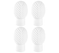 Silicone Drumsticks Head Covers - 4 pezzi Drum Mute Tips 3,2 x 1,7 cm Shock Absorbing Stick End Caps, Tough Wear Resistant Design | Improves Playing Stability Protects Drumsticks Smooth Control for D