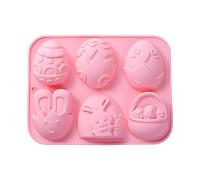 Silicone Easter Molds, Bunny Candy and Candle Mold Kit, non stick Baking and Crafting, Handmade Craft Casting Tool, Candy Casting Tool, Heat Resistant Material for Pastry DIY Creative Projects