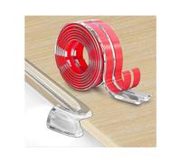 Silicone Edge Protector Strip, 3m Baby Proofing Corner Protectors for Kids Pre-tape Adhesive Baby Safety Edge Corner Guards for Table Cabinets Drawers