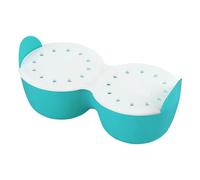 Silicone Egg Poacher - Vaporizzatore per uova in silicone, uova di . 2 tazze da bracconaggio di uova di cavità, baciatore d' , caccia alle uova caccia caccia all' d' ant