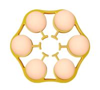 Silicone Egg Steamer Rack - Boiling Tray | 18cm Cooking Insert with Heat Resistant Structure, Food Grade Silicone Accessory with Flexible Grip, Pressure Cooker Kitchen Tool for Steamed Eggs