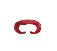 Silicone Face Cover Pad per Pico 4 VR Occhiali, Copricuscino interfacciale ispessito, Anti-sudore, Eye Pad VR Occhiali Accessori (rosso)