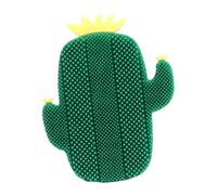 Silicone Face Wash Brush, Silicone Manual Face Scrubber, Cartoon Cactus Shape Soft Face Brush for Travel, Business Trip, Daily Use, Home, Silicone Viso Brush for Sensitive Skin