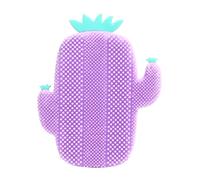 Silicone Face Wash Brush, Silicone Manual Face Scrubber, Cartoon Cactus Shape Soft Face Brush for Travel, Business Trip, Daily Use, Home, Silicone Viso Brush for Sensitive Skin