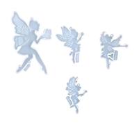 Silicone Fairys Wind Chimes Mold Set resina epossidica per la decorazione domestica Personalizzato Appeso alla parete Stampi Muffa Venti delicati