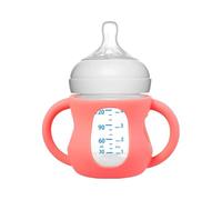 Silicone Feeding Bottle Handle - Removable Easy Grip Holder,Kids Formula Bottle Handle - for Kids Milk Water Feeding Nursing Formula Transition Home