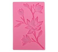 Silicone fiore fondente fondare vassoio 3d bigiotteri secchi di fiori decorativi cottura argillosa al cioccolato per decorazioni per la casa