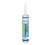 Silicone Flexedil 66 PU Adesivo Sigillante Elastico per Edilizia Colore Bianco - Saratoga