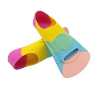 Silicone Flippers, Swim Fins Kids, Food-Grade Multi-Purpose Swimming, Training Professional Accessory, Sport Fine for Pools, Beaches, Outdoor Lakes, Beginners & Experts, X2