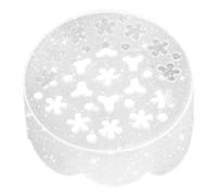 Silicone Flower Arranging Grid - Helix Stem Guiding Base, Soft Bloom Positioning Pad, Vase Rim Arrangement Control Layer Floral Stem Alignment System Event Table Styling, Bouquet Structure Display