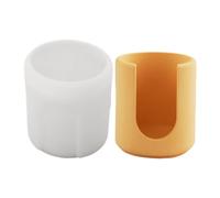 Šilicone Flower Pot Mold, Reusable Flëxible Craft Мold For DIY Pots, Candle Holders, And Størağe Containers, Easy Demold urable Material, Ideal For Cement, Plaster, Ånd Řesin Casting