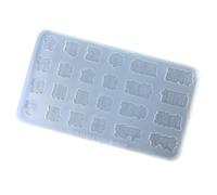 Silicone Fondant Molds Chinese Characters Series Dessert Mold Cake Decorating Tool Suitable for Creative