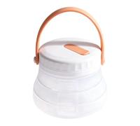 Silicone Food Container - 800ml Foldable Storage Box, Airtight Lid