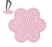 Silicone Foot Mat - Therapeutic Massage Pad, Flower Design Foot Rest, Soft Anti Slip with Textured Nodes, Reflexology Mat for Walking or Standing, Portable Foldable Mats for Daily Foots Care