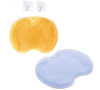 Silicone Foot Scrubber For Shower, Shower Foot Scrubber Mat, Multi-Functional Silicone Massage Mat (H)