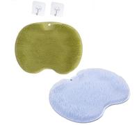 Silicone Foot Scrubber For Shower, Shower Foot Scrubber Mat, Multi-Functional Silicone Massage Mat (N)