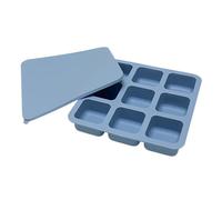 Silicone Freezer Molds, 9-Grid Ice Tray, Ice Molds With Lid, Large Ice Tray, Leak-Proof Ice Molds, Cocktail Tray, Holiday Ice Mold, Beverage Ice Tray, Christmas Ice Mold