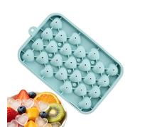 Silicone Freezer Molds - Heart Shape Ice Tray, Easy Release Maker