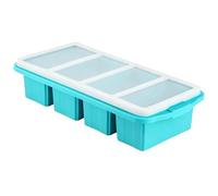 Silicone Freezer Molds | Leakproof Non Stick Food Storage Containers Set | Meal Prep Portion Trays | Reusable Freezing Organizer Boxes | For rice salce leftovers lasagna home kitchen dorm apartment us