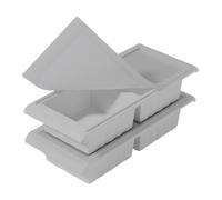 Silicone Freezer Tray - 31x13.5x6.3cm Leakproof Containers,Flexible Silicone Tray Freezer Molds For Food | For Broth Soup Leftovers Sauce Meal Prep Freezing Baking Home Kitchen Restaurant