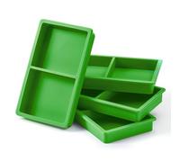 Silicone Freezer Trays, Silicone Food Molds, Stackable Freeze Dryer Accessories with Preservation Supplies for Kitchen Baking Indoor Candy Processing Home Storage, 4.33x6.93x1.02 Inches