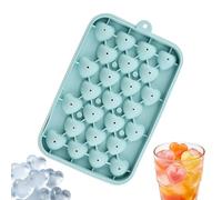 Silicone Freezer Trays With Lid,Food Grade Heart Shape Mould Maker,Versatile Cocktail Ice Molds | For Whiskey Cocktails Kitchen Parties Drinking Food Camping Chocolate Candy Fruit