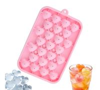 Silicone Freezer Trays With Lid,Food Grade Heart Shape Mould Maker,Versatile Cocktail Ice Molds | For Whiskey Cocktails Kitchen Parties Drinking Food Camping Chocolate Candy Fruit