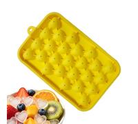 Silicone Freezer Trays With Lid,Food Grade Heart Shape Mould Maker,Versatile Cocktail Ice Molds | For Whiskey Cocktails Kitchen Parties Drinking Food Camping Chocolate Candy Fruit