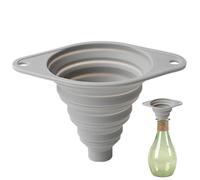 Silicone Funnel - Foldable Funnel | Funnels For Kitchen | Folding Filler For Filling Bottles,Silicone Funnels For Kitchen Use Filling Bottles, Daily Cooking, And Water Or Powder Transfer