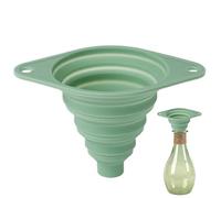 Silicone Funnel - Foldable Funnel | Funnels For Kitchen | Folding Filler For Filling Bottles,Silicone Funnels For Kitchen Use Filling Bottles, Daily Cooking, And Water Or Powder Transfer