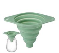 Silicone Funnel - Food Grade, Foldable Wide Mouth, Liquid Transfer Kitchen Tool | Bottle Filling Helper for oil wine flour liquid powder home kitchen cooking