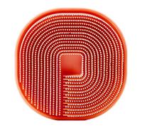 Silicone Fuori dal corpo: spazzola morbida alimentare, strumento esfoliante | Dimensioni ergonomiche 10,5 x 3,6 cm con setole, accessorio doccia compatto per schiena, braccio, lim