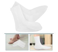Silicone Gel Socks for Moisturizing Dry Feet High Elasticity White Foot Care