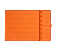 Silicone Griddle Tools Mat, 3-in-1 Large Spatula Mat With Drip Pad, Heat-Resistant BBQ Counter Protector For Outdoor Cooking, Fits Most Griddles | Heat-Resistant BBQ Counter Protector For Outdoor