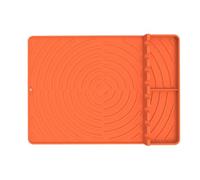 Silicone Grill Mat, Non-Stick BBQ Griddle Pad, Heat-Resistant Cooking Sheet, Reusable Outdoor Mat, Compact Ideal for Patio, Camping, Picnics, Garden, Traveling, Backyard, and Bonfire Party