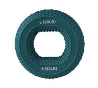 Silicone Hand Grip Ring - Tirare Pattern Strengthening Device for Finger and Wrist Exercise, Durable Stress Relief Trainer | Compact Lightweight Gripper Home, Gym, Work Use