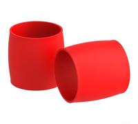Silicone Handlebar Tape Ring 3x2cm High Elasticity | High elasticity silicone, stretches easily, fits tight, 3x2cm size, black red green yellow pink