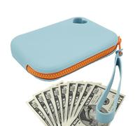 Silicone Headphone Organizer - Portable Cosmetic Waterproof Organizer, Small Key Box | Portable Makeup Storage, Cosmetic Travel Bag Zipper Pouch, Secure Closure For Home Organization