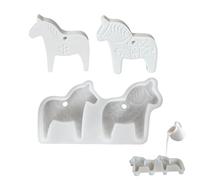 Silicone Horse Mold - Silicone Mould For Epoxy Resin Crafting, Flexible DIY Casting Mold | For Paste Soap Pendant Aromatherapy Candle Home Decor Art Projects