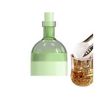 Silicone Ice Ball Mold | Wine Bottle Shape Cold Block Maker - Ball Ice Mold | for Cocktails Party Drinks Coffee Juice Beverage Refrigerator Kitchen Home Restaurant