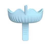 Silicone Ice Cream Cono - Stabile No Drip Stand, Sleeves with Straw Freeze Pop Sleeve for Children Boys Girls with Safe Non Slip Design for Hot Day Desserts Yogurt Travel Homemade Indoor Outdoor Use