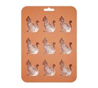 Silicone Ice Mold - 9 Cavity Cat Tray | Food Grade Freezer Mold