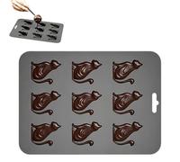 Silicone Ice Mold - 9 Cavity Cat Tray | Food Grade Freezer Mold