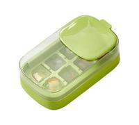 Silicone Ice Mold, Stackable Whiskey Tray Maker, 6 Grid Freezer Set with Easy Release Lid, Food Grade Material Tool, Cocktail Mold with Modern Design, Drink Chiller for Home Bar