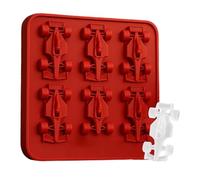 Silicone Ice Molds For Cocktails | 6-Hole Reusable Ice Maker Tray For Whiskey, Bourbon, Wine, Juice & Coffee, Flexible Silicone Mold Drinks, Chocolate, Baking & Kitchen Use