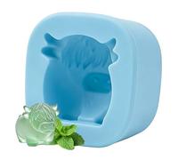 Silicone Ice Molds - Fun Cow Shape Ice Block Mould | Easy Release Tray For Freezer, Coffee, Whiskey, Cocktails, Kitchen And Party Use