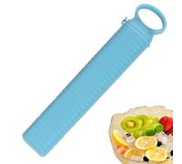 Silicone Ice Molds Pull-Out Tray, Reusable Ice Maker, Adorable Compact Freezer Cold Mold, Portable Drink Chilling Tool for Cocktails, Juices, Coffee and Beverages, Blue, Pink