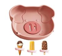 Silicone Ice Pop Holder - Animal Reusable Drip Free Drip Sleeve Catcher